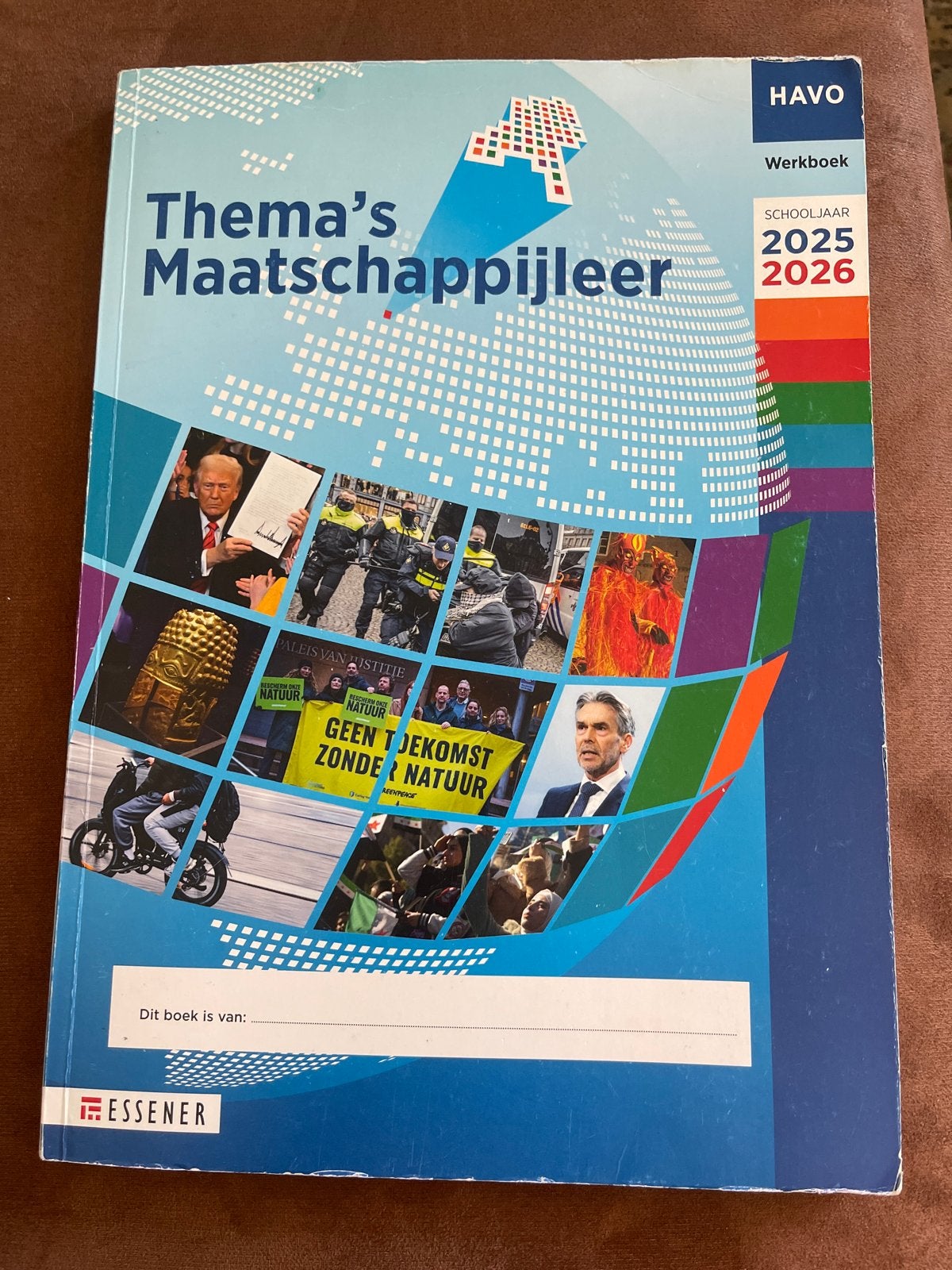 Thema's Maatschappijleer HAVO Werkboek 2025-2026, Ophalen of Verzenden, Gelezen, HAVO, Maatschappijleer