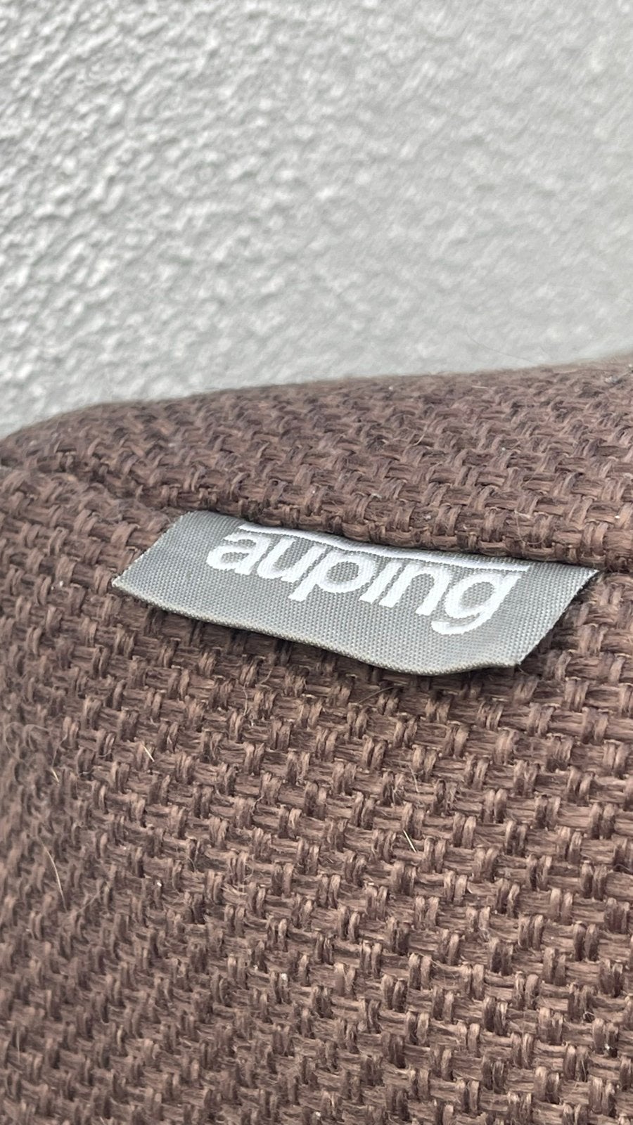 Auping Dublin Maximus boxspring matras 180x210, Ophalen, Gebruikt, Bruin, 210 cm