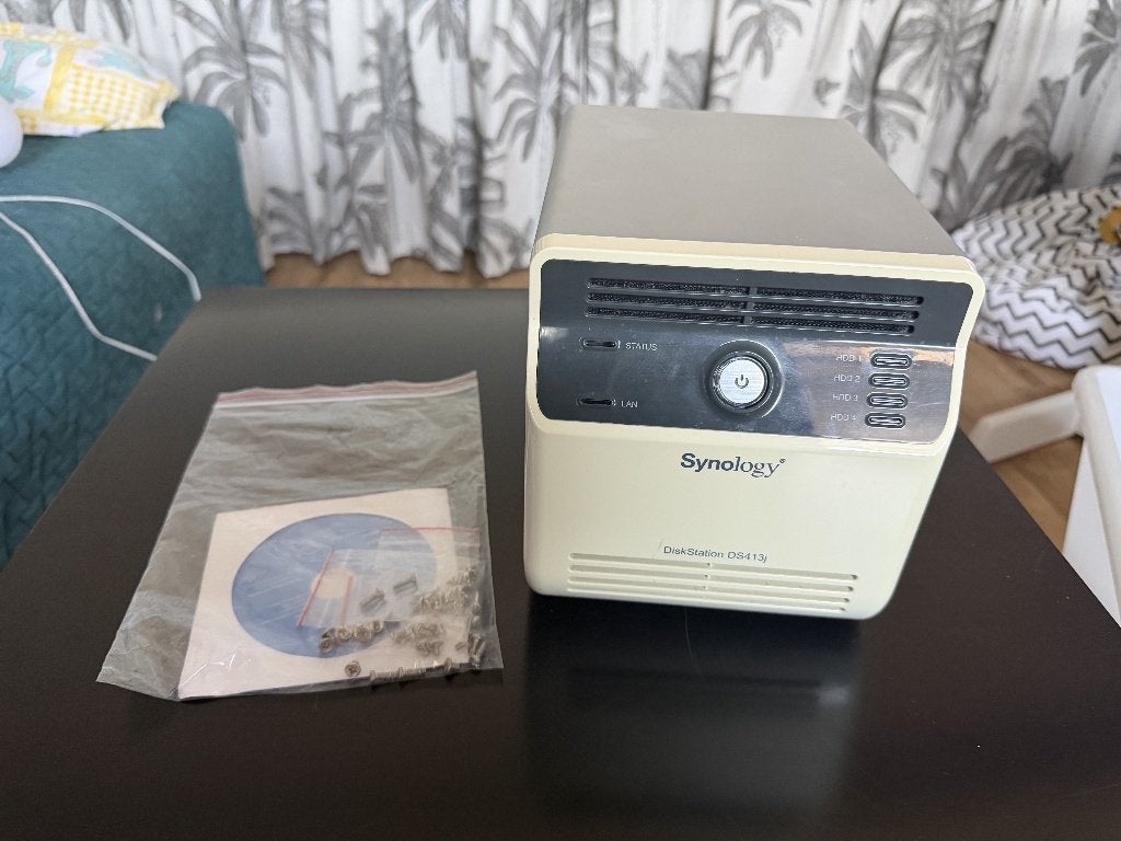 Synology DiskStation DS413j - 4-bay NAS (zonder schijven), Ophalen of Verzenden, Gebruikt