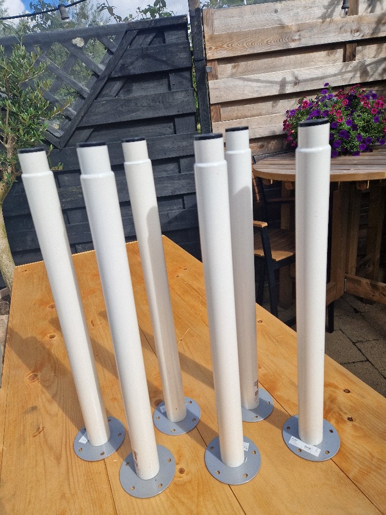 Olov tafelpoot Ikea 4 stuks, Huis en Inrichting, Ophalen, Tafelpoot, Minder dan 50 cm, 50 tot 100 cm