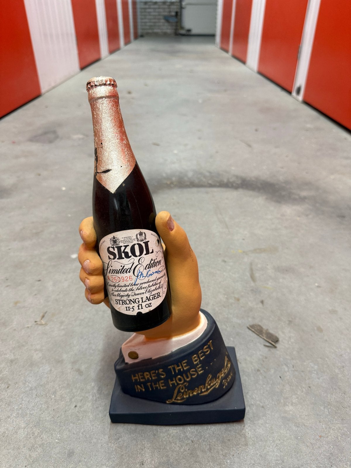 Vintage Jacob Leinenkugel Bier Display - 1980 Collectible, Ophalen, Gebruikt, Overige typen