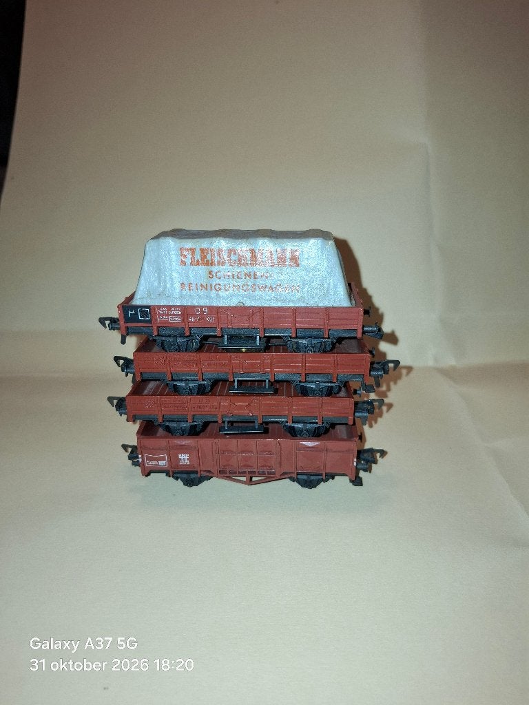 Fleischmann wagons, Gebruikt, Gelijkstroom, Fleischmann, Wagon