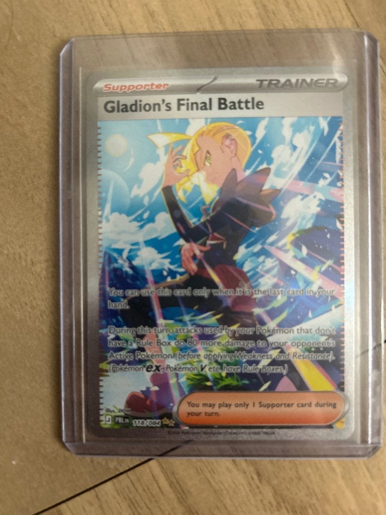 Gladion’s Final Battle SIR 118/084, Ophalen of Verzenden, Nieuw, Losse kaart, Foil