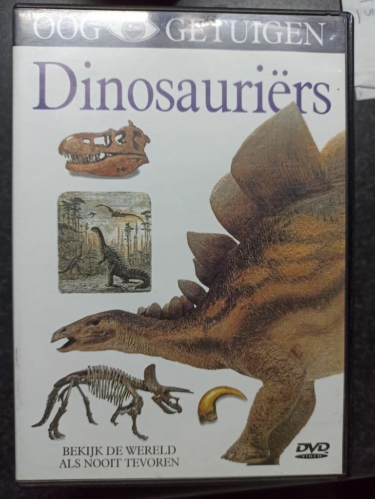 Dvd Dinosaurussen, met boekje., Alle leeftijden, Ophalen of Verzenden, Nieuw in verpakking