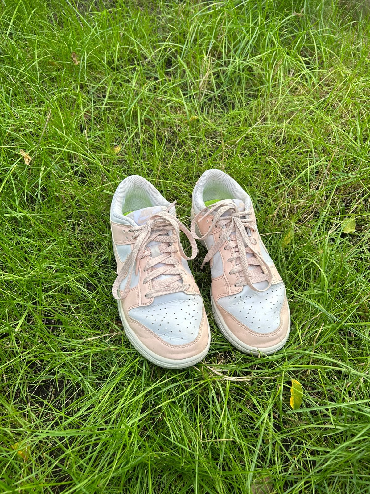 Nike dunk low - dames, Ophalen of Verzenden, Sneakers of Gympen, Roze, Gedragen