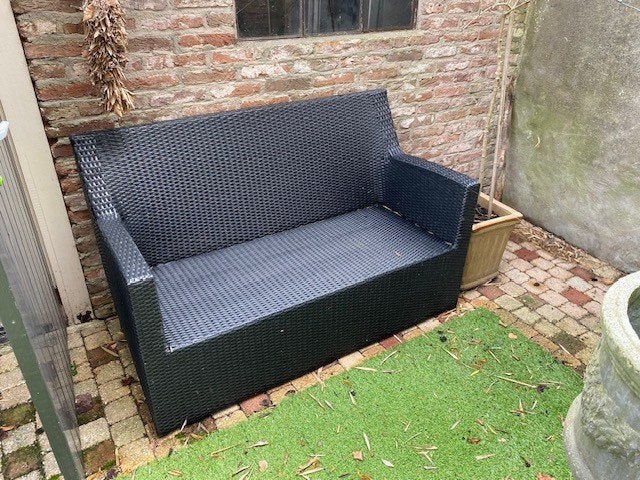 Tuin set (tafel - 2x stoelen - 2 persoons bankje)