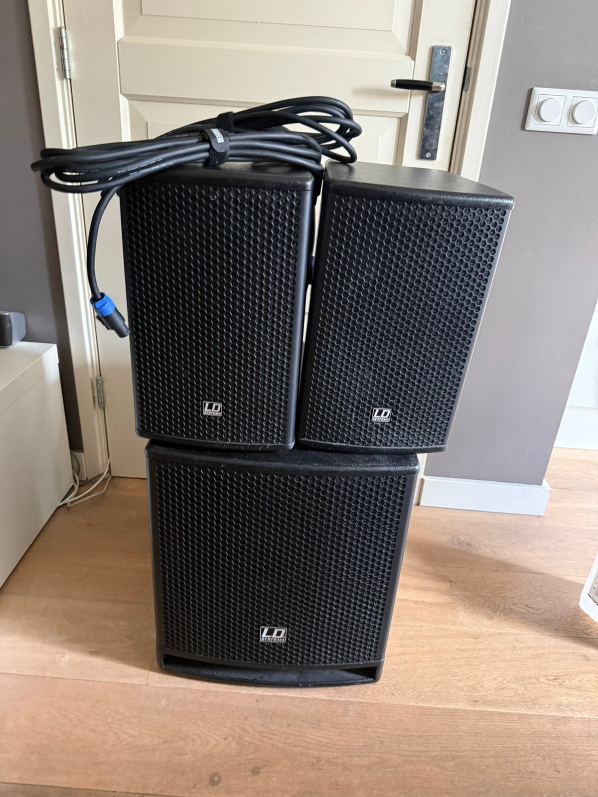LD dave 12 g3 actieve speakerset, Muziek en Instrumenten, Dj-sets en Draaitafels, Ophalen of Verzenden, Zo goed als nieuw, Overige merken