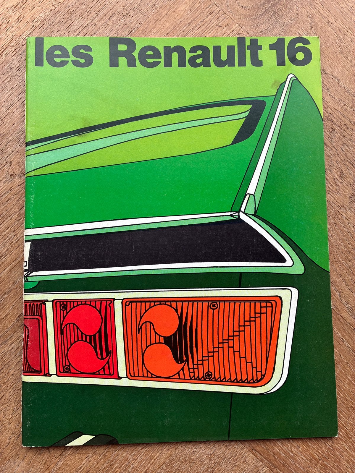 Renault 16 brochure, Verzenden, Zo goed als nieuw, Renault