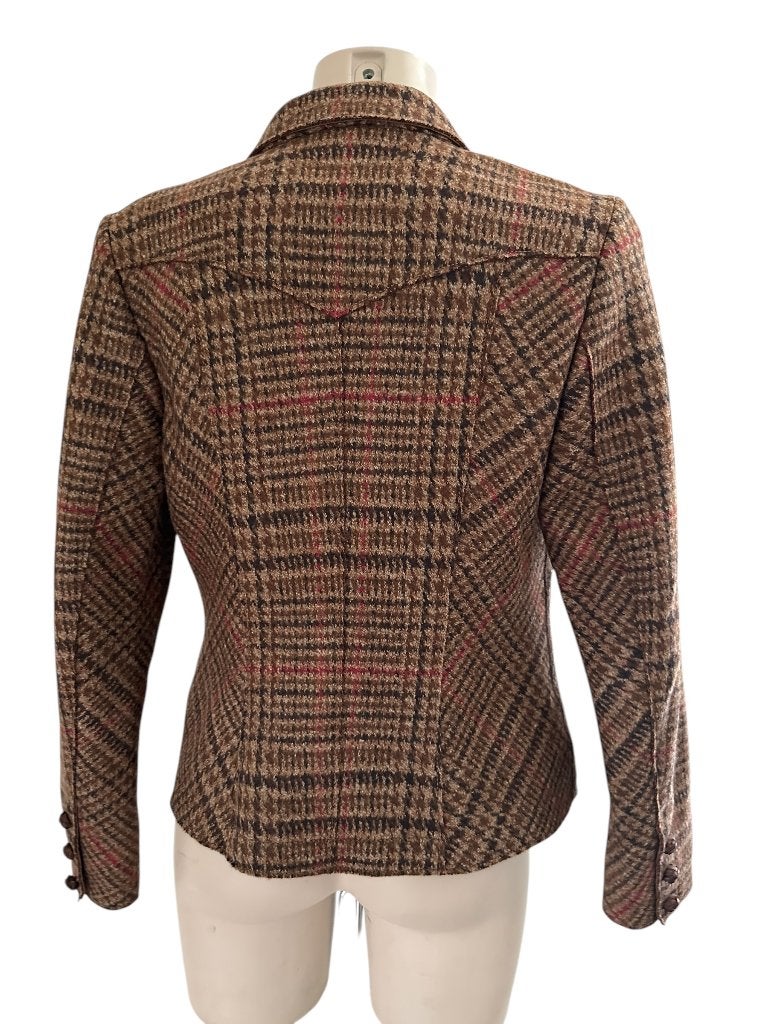 Marc Cain blazer M, Maat 38/40 (M), Bruin, Ophalen of Verzenden, Zo goed als nieuw