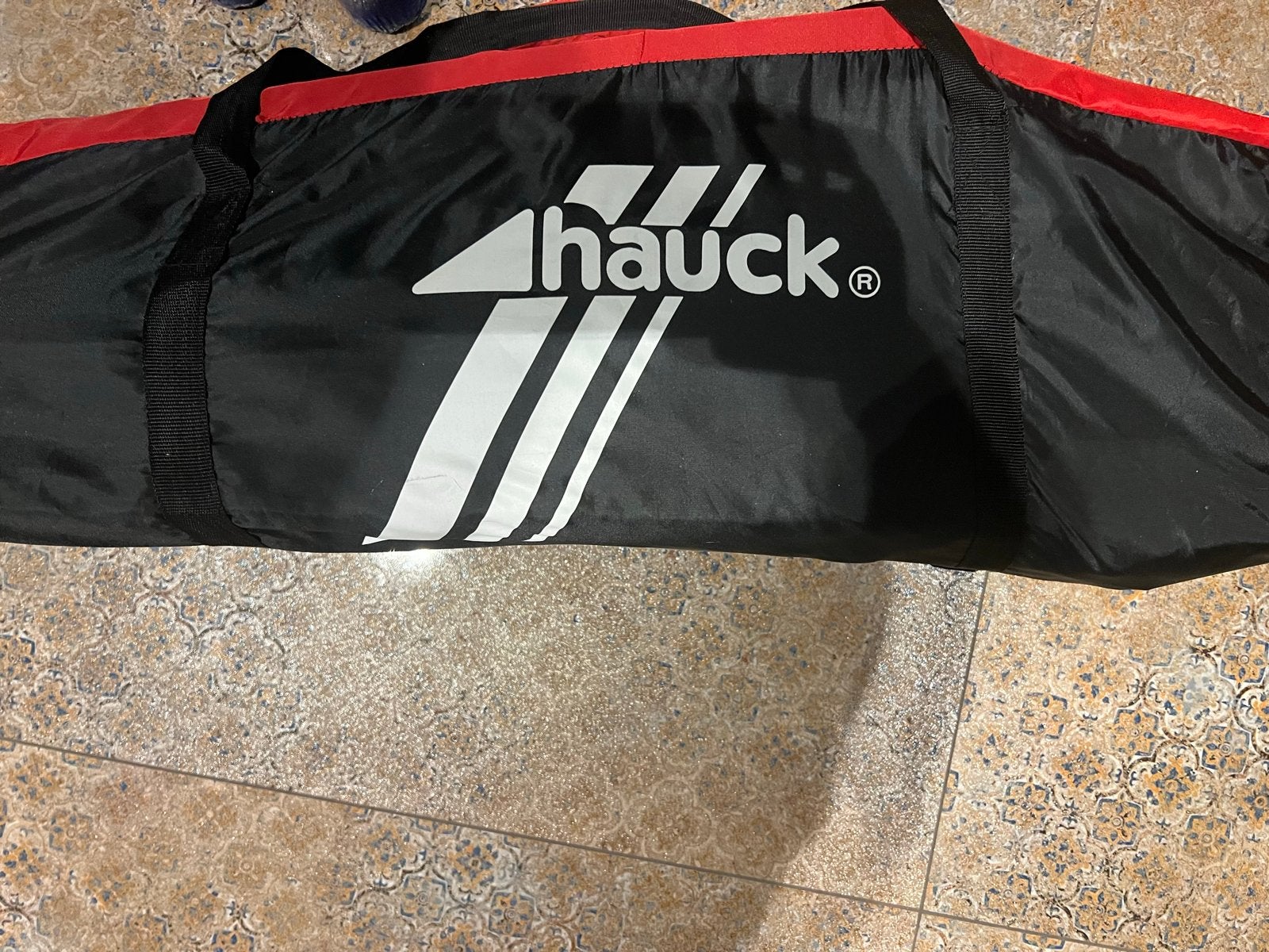 Hauck reisbed/campingbed in draagtas, Ophalen of Verzenden, Zo goed als nieuw
