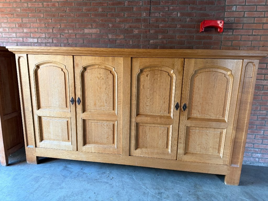 Kast massief eiken, Antiek en Kunst, Antiek | Meubels | Kasten, Ophalen