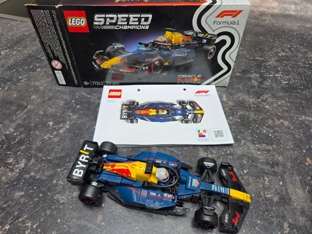 Lego f1 speed champion red bull 77243, Lego, Zo goed als nieuw, Compleet, Complete set