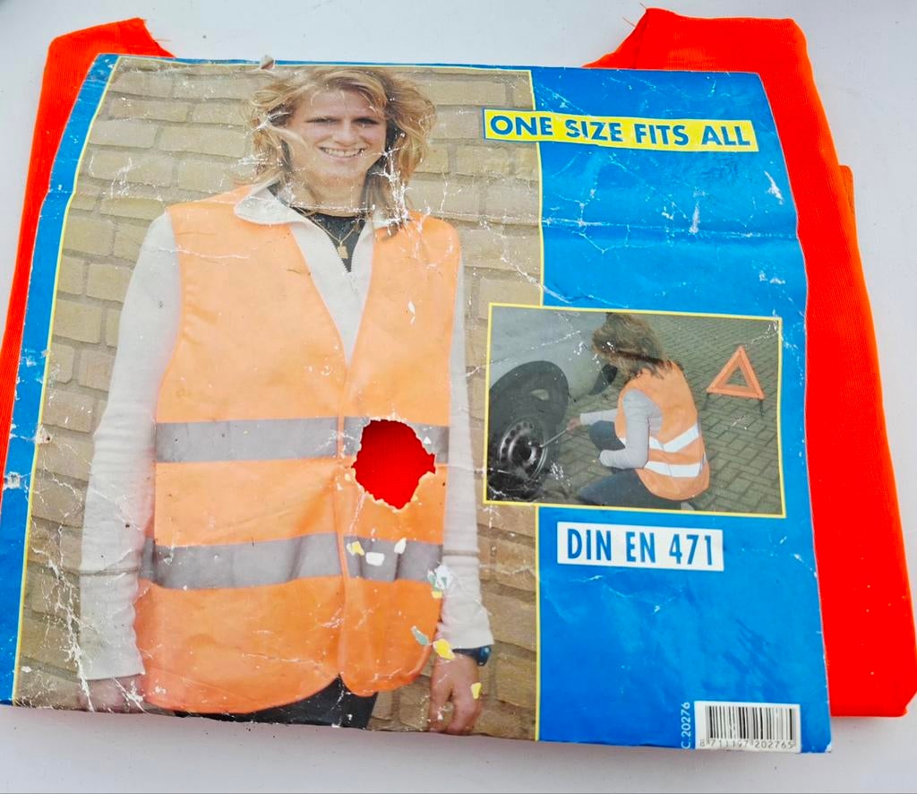 Veiligheidsvestje, Auto diversen, Auto-accessoires, Ophalen of Verzenden, Gebruikt