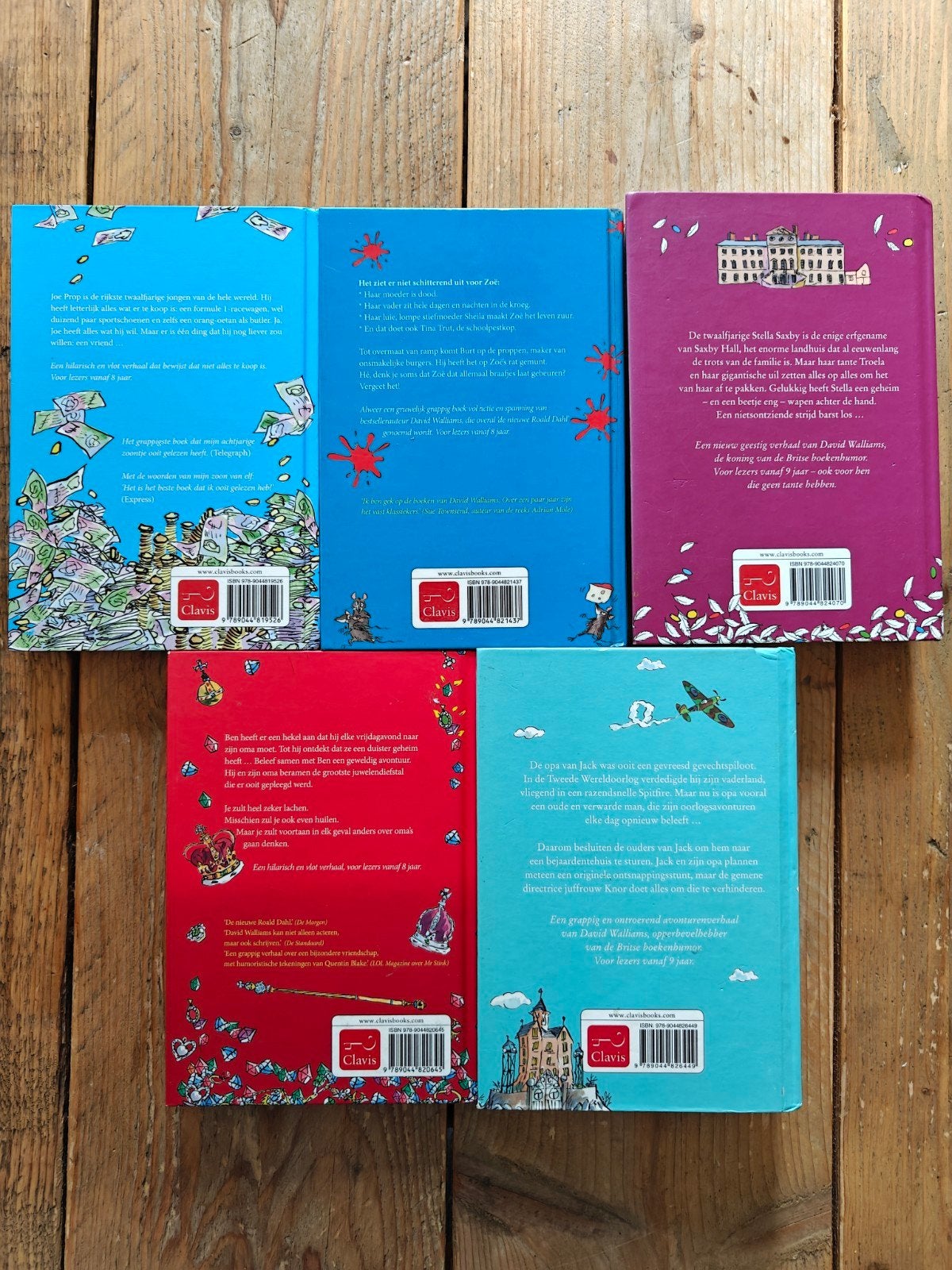 5 Boeken van David Walliams., Boeken, Kinderboeken | Jeugd | 10 tot 12 jaar, Ophalen of Verzenden, Zo goed als nieuw