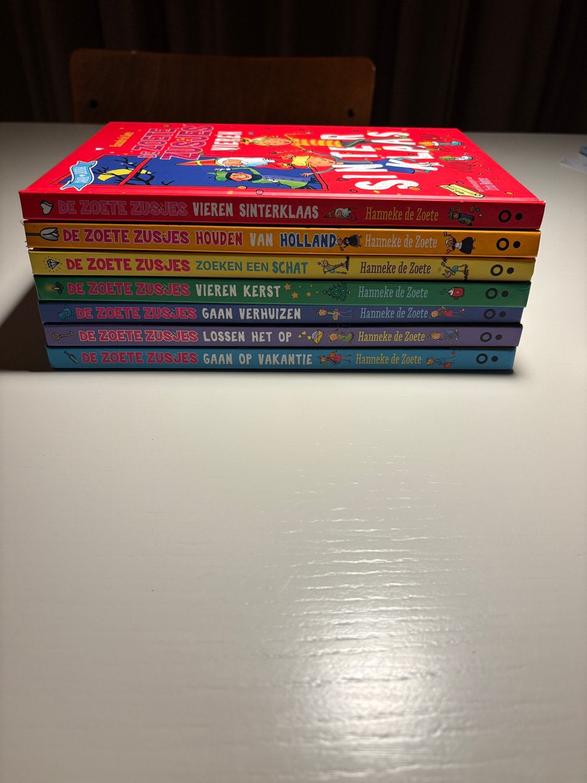 De zoete zusjes boeken, Ophalen, 5 of 6 jaar, Fictie algemeen, Jongen of Meisje