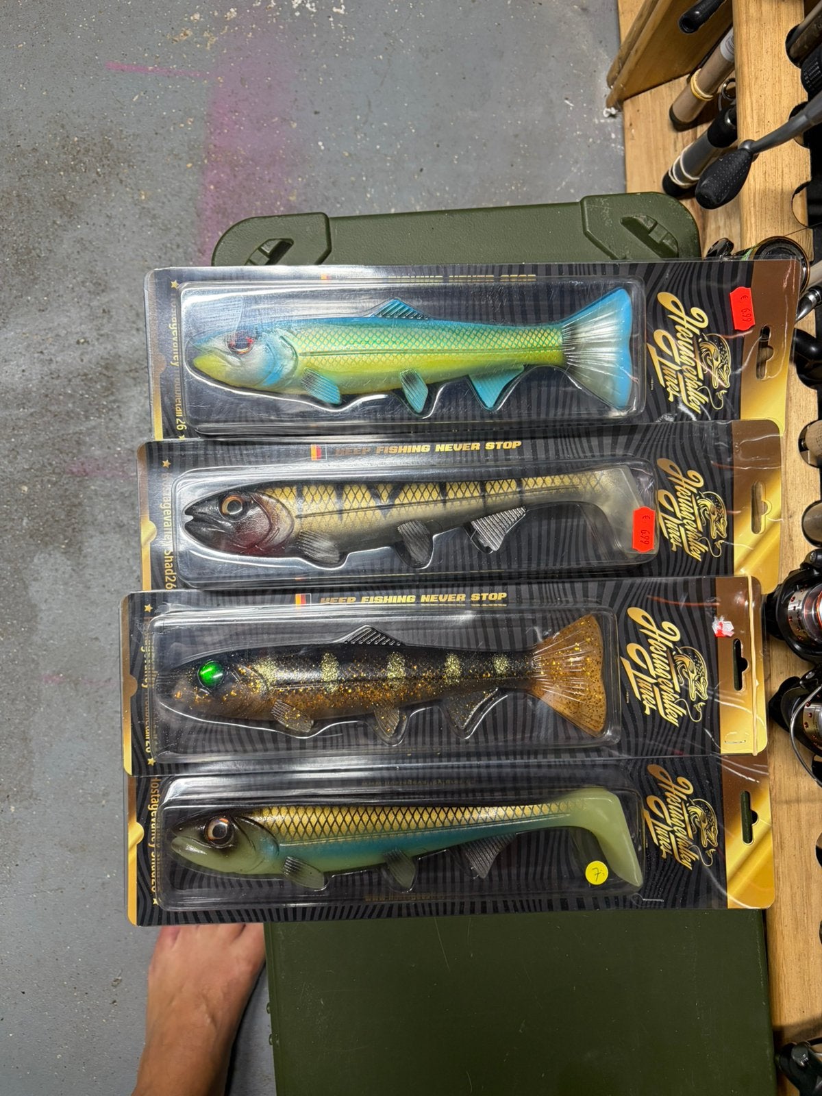 Hostage valley shad 26cm, Watersport en Boten, Ophalen of Verzenden, Nieuw, Overige typen