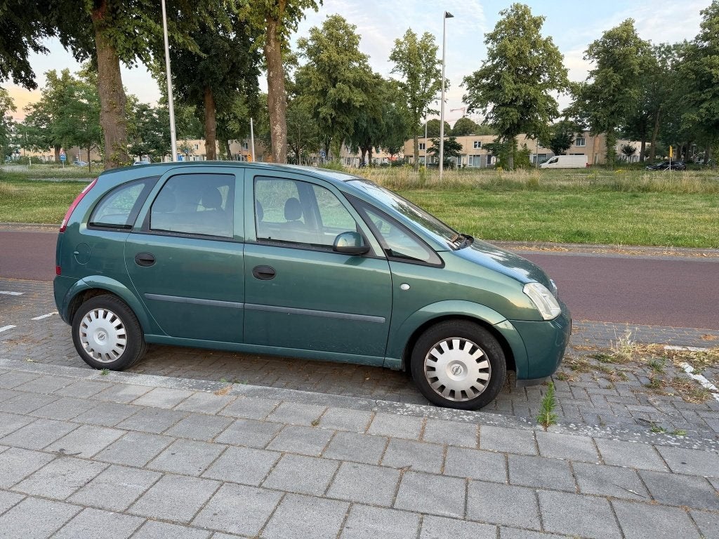 Opel Meriva 1.6 | Airco | Trekhaak | APK 30-05-2027 | 168dkm, Voorwielaandrijving, Stof, 4 cilinders, 4 stoelen