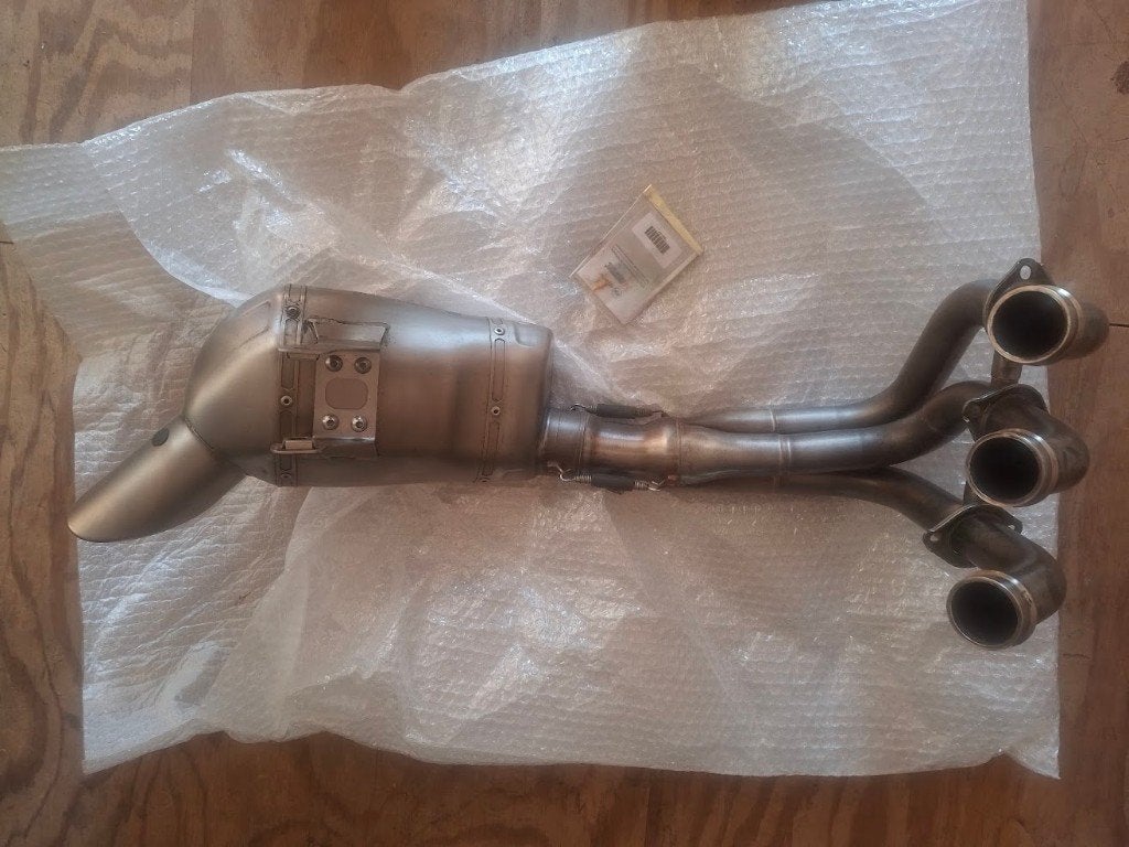 Acrapovic Uitlaaat MT09, Ophalen, Gebruikt