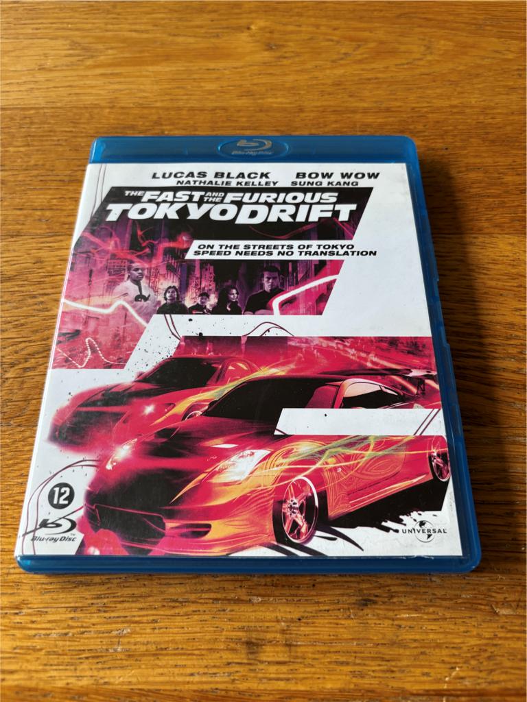 Blu-ray The Fast and the Furious - Tokyo Drift - NL-Uitgave, Ophalen of Verzenden, Gebruikt, Actie
