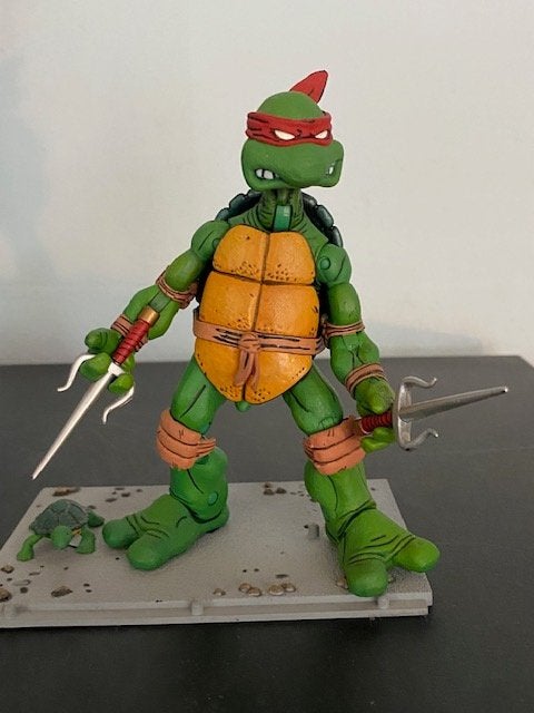 Raphael - Teenage Mutant Ninja Turtles - NECA / Mirage, Ophalen of Verzenden, Zo goed als nieuw