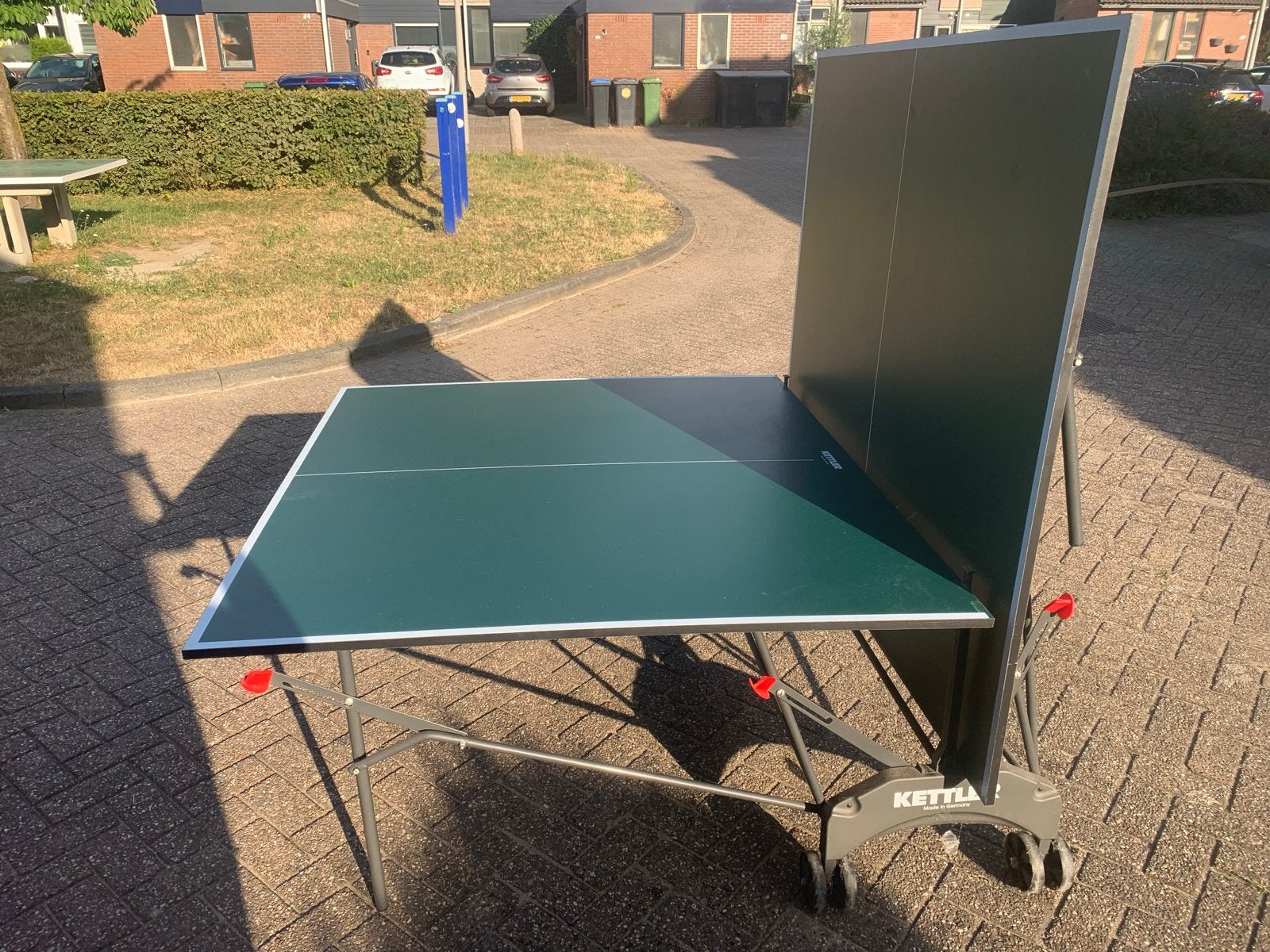 Ketler Tafeltennistafel - Inklapbaar en Verrijdbaar, Sport en Fitness, Tafeltennis, Ophalen, Gebruikt, Tafel Outdoor, Inklapbaar