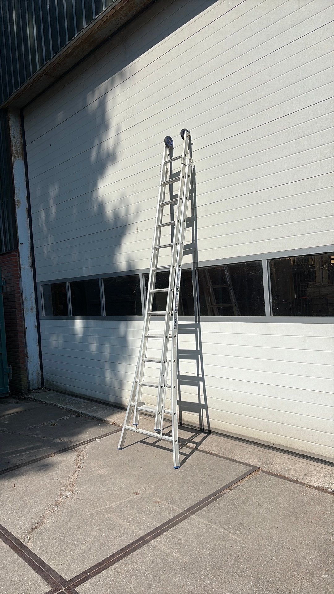 Ladder, Ophalen, Zo goed als nieuw, 4 meter of meer