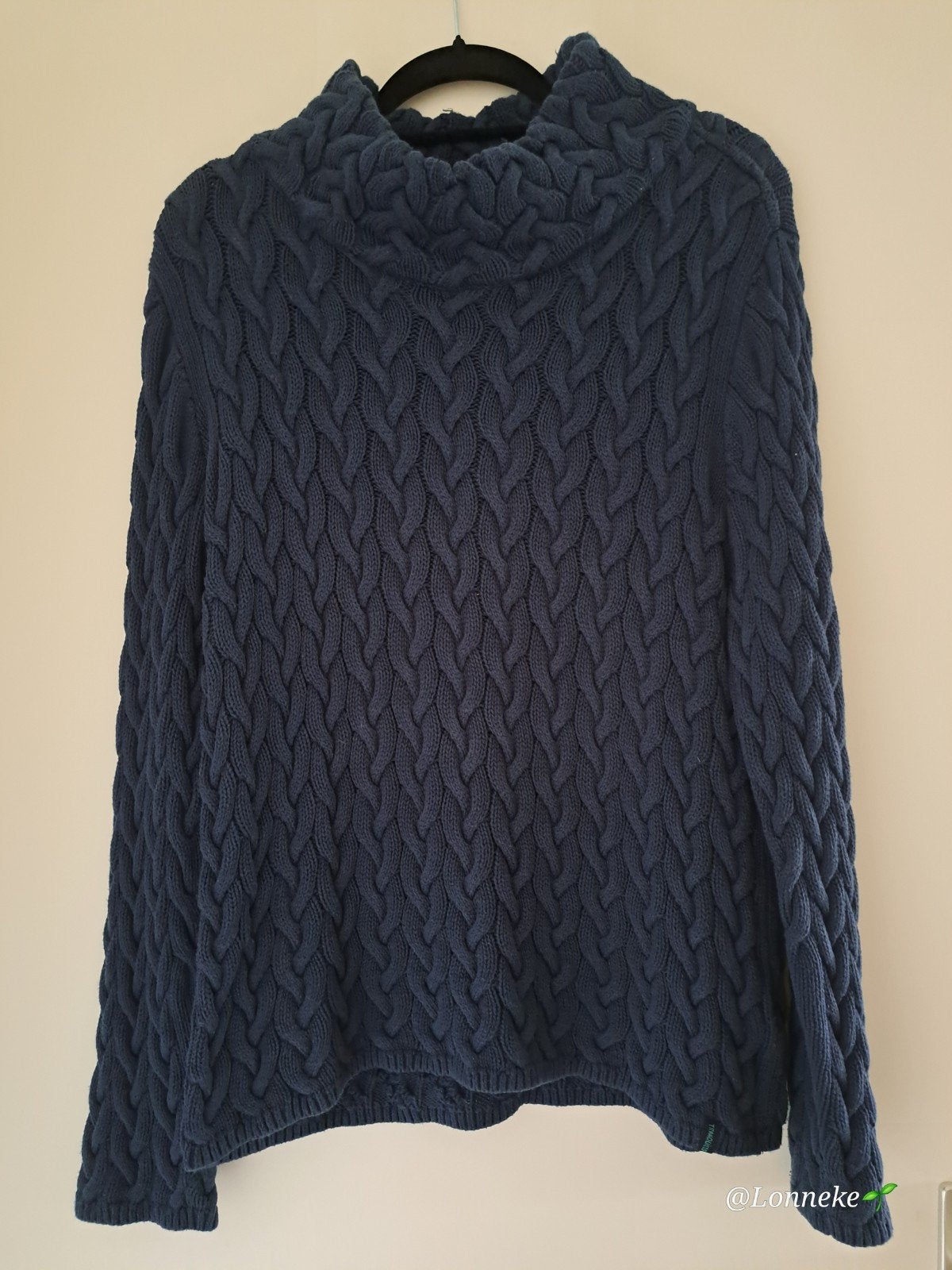 Tranquillo gebreide trui met col, maat XL, Kleding | Dames, Blauw, Maat 46/48 (XL) of groter, Ophalen of Verzenden, Zo goed als nieuw