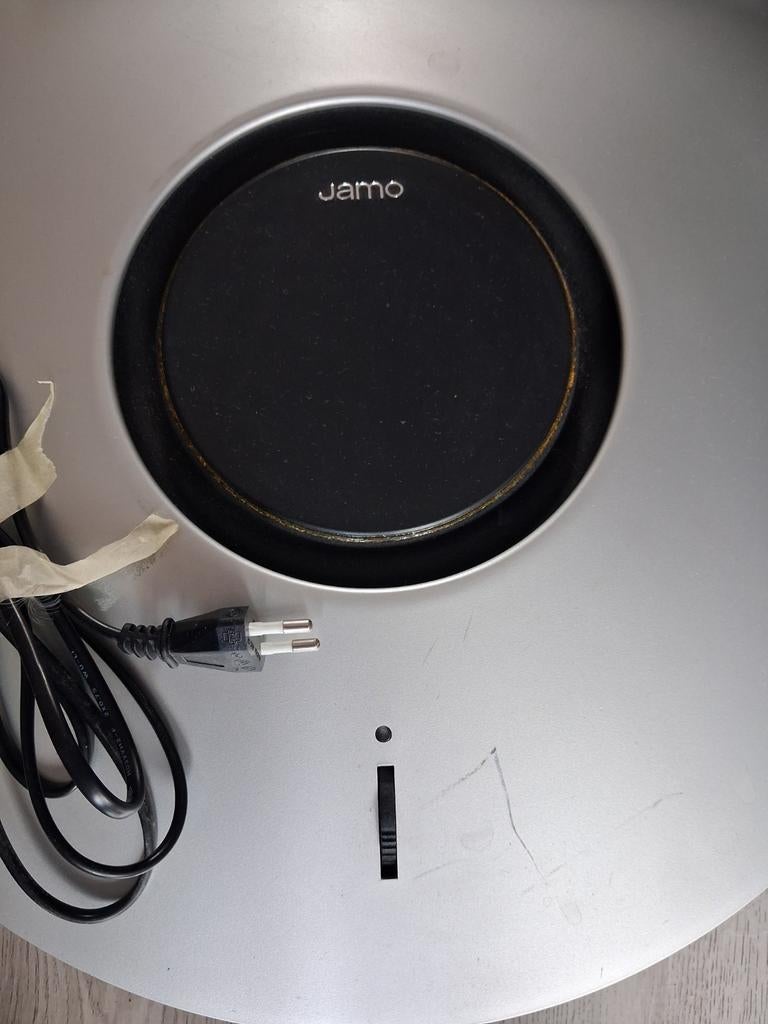 Jamo Subwoofer met 5 kleine boxjes, Ophalen, Gebruikt, Subwoofer, 120 watt of meer