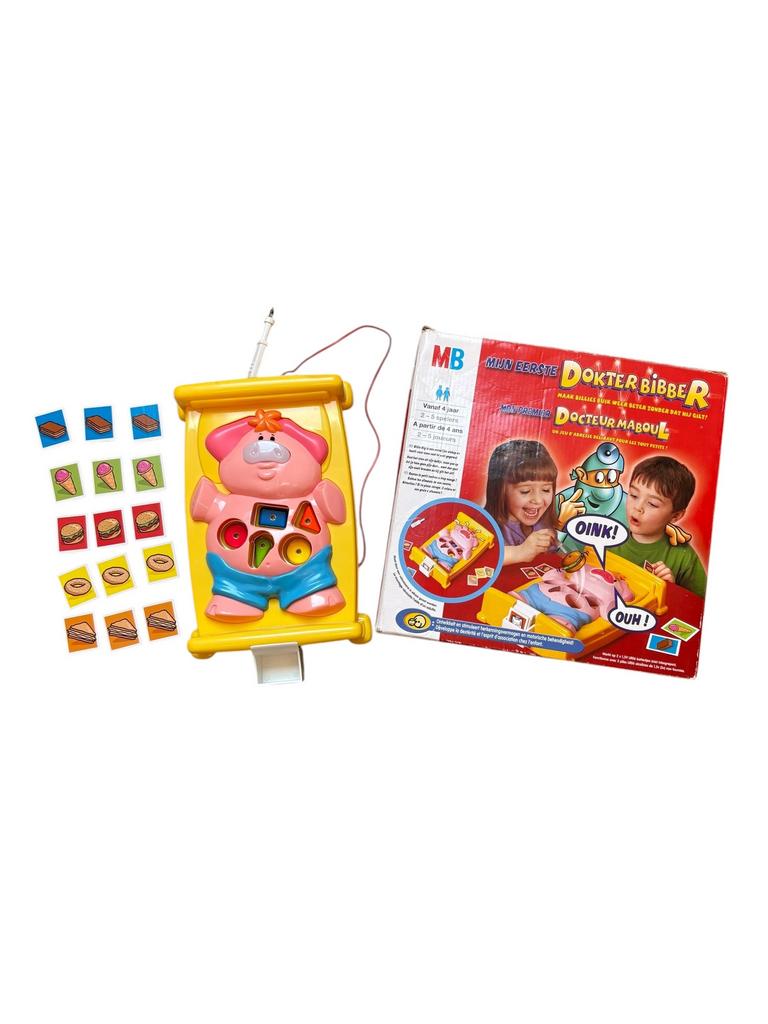 Mijn eerste Dokter Bibber spel MB, Vijf spelers of meer, Ophalen of Verzenden, Gebruikt