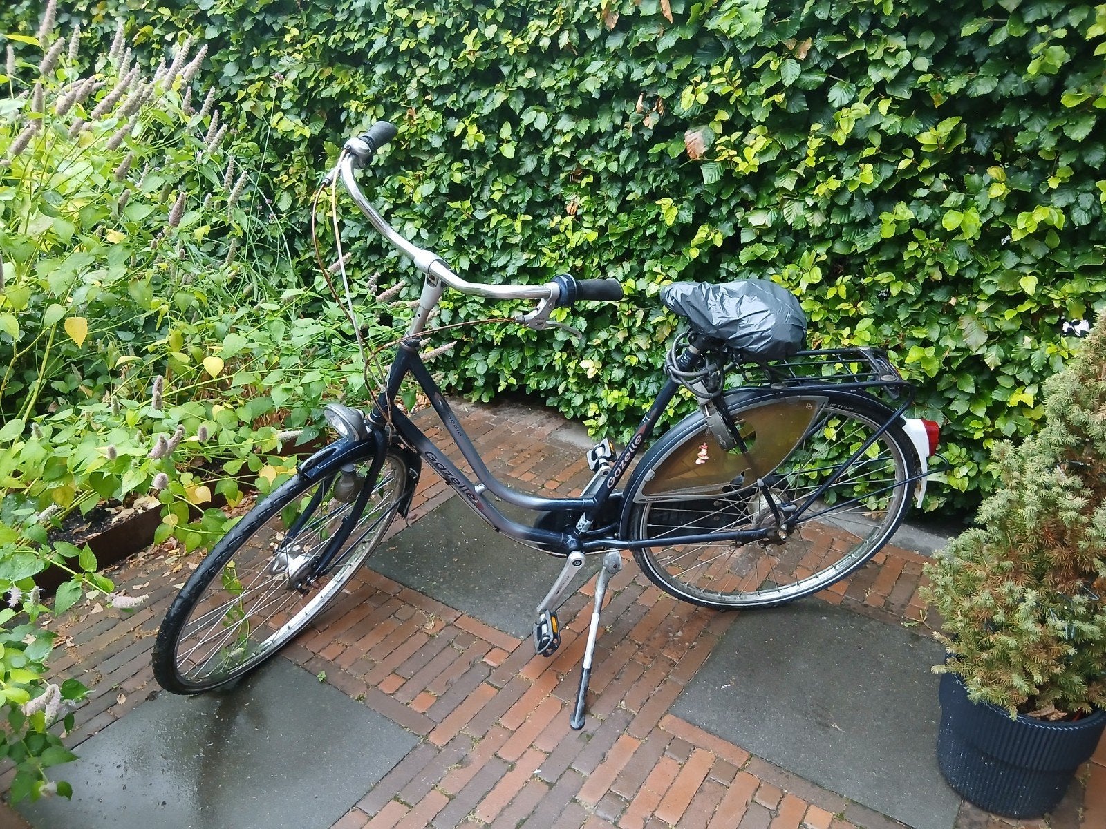 Gazelle damesfiets met 7 versnellingen, Fietsen en Brommers, Fietsen | Dames | Damesfietsen, Ophalen, Gebruikt, Velgrem, Versnellingen