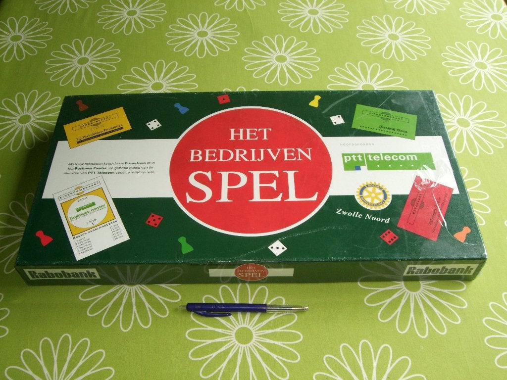 Nieuw in seal: Het bedrijvenspel - PTT hoofdsponsor, Hobby en Vrije tijd, Vijf spelers of meer, Ophalen of Verzenden, Nieuw