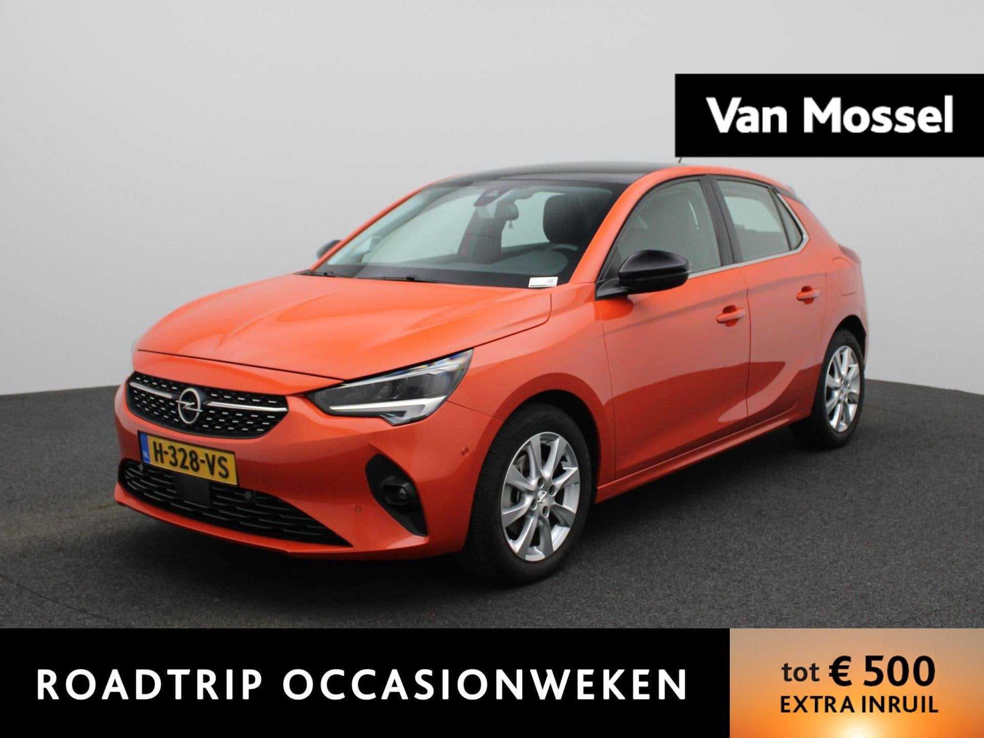Opel Corsa 1.2 Elegance | PANORAMADAK | ACHTERUITRIJCAMERA |, Auto's, Voorwielaandrijving, 12 maanden, Stof, Gebruikt