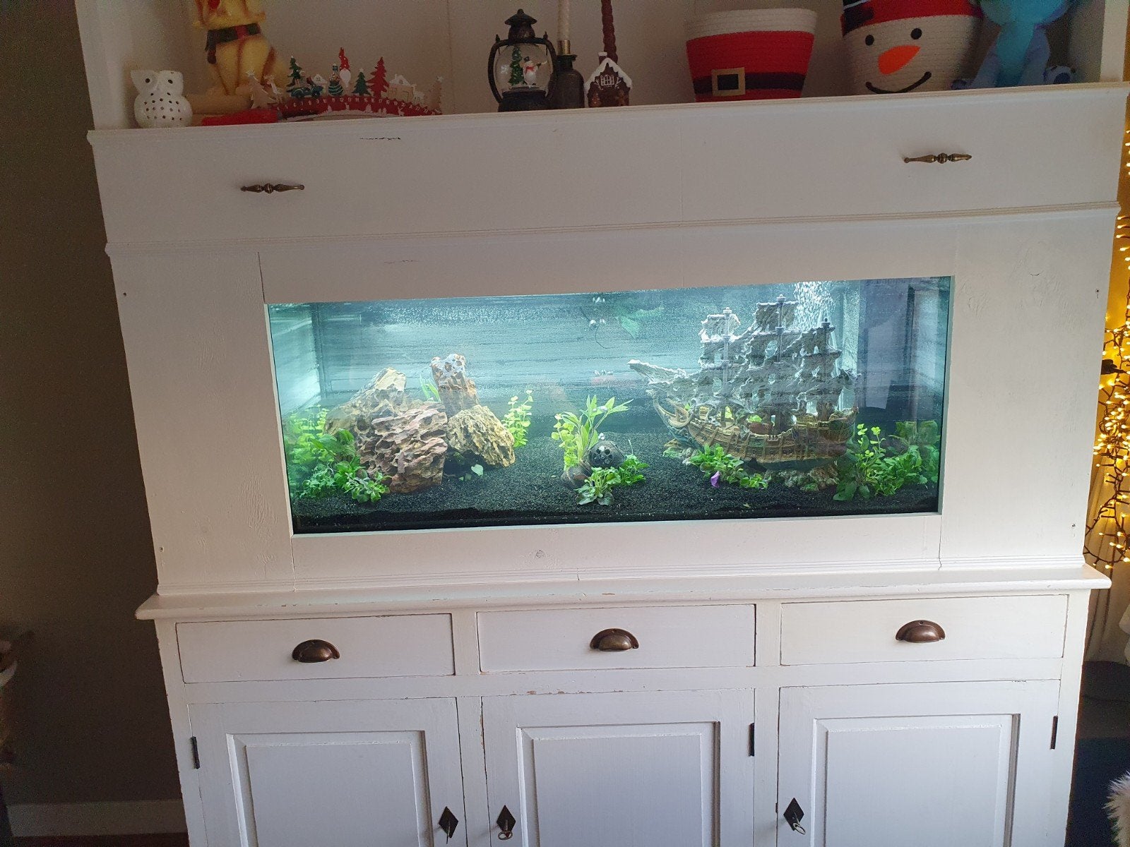 Juwel 240 liter met interne filter, Dieren en Toebehoren, Vissen | Aquaria en Toebehoren, Zo goed als nieuw, Leeg aquarium, Ophalen
