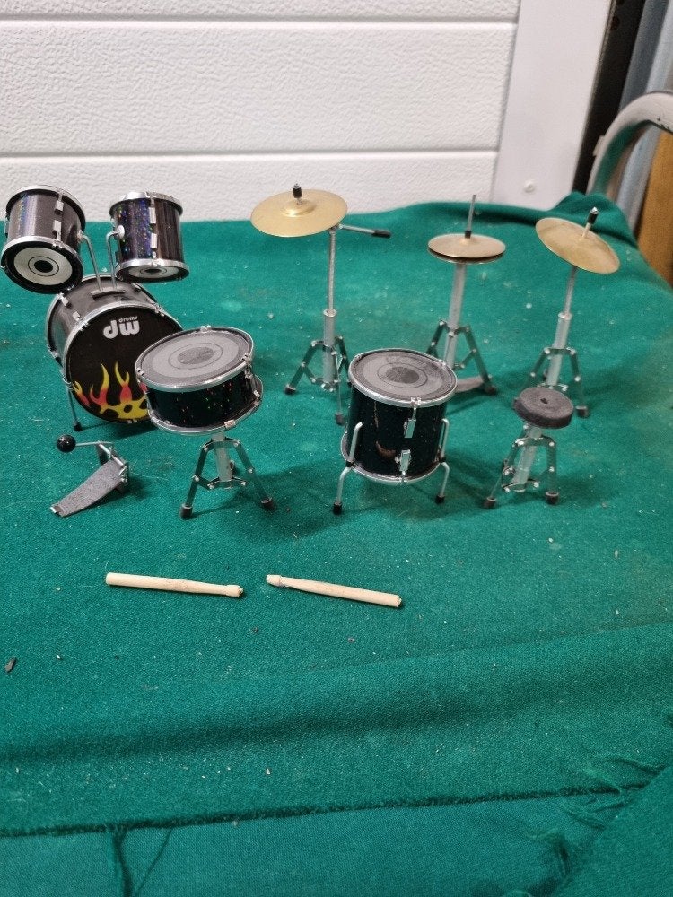 mini drumstel minatuur, Ophalen of Verzenden, 'T Olde Gre-j, Info@toldegrej.nl, Endepoelstraat 20f Didam