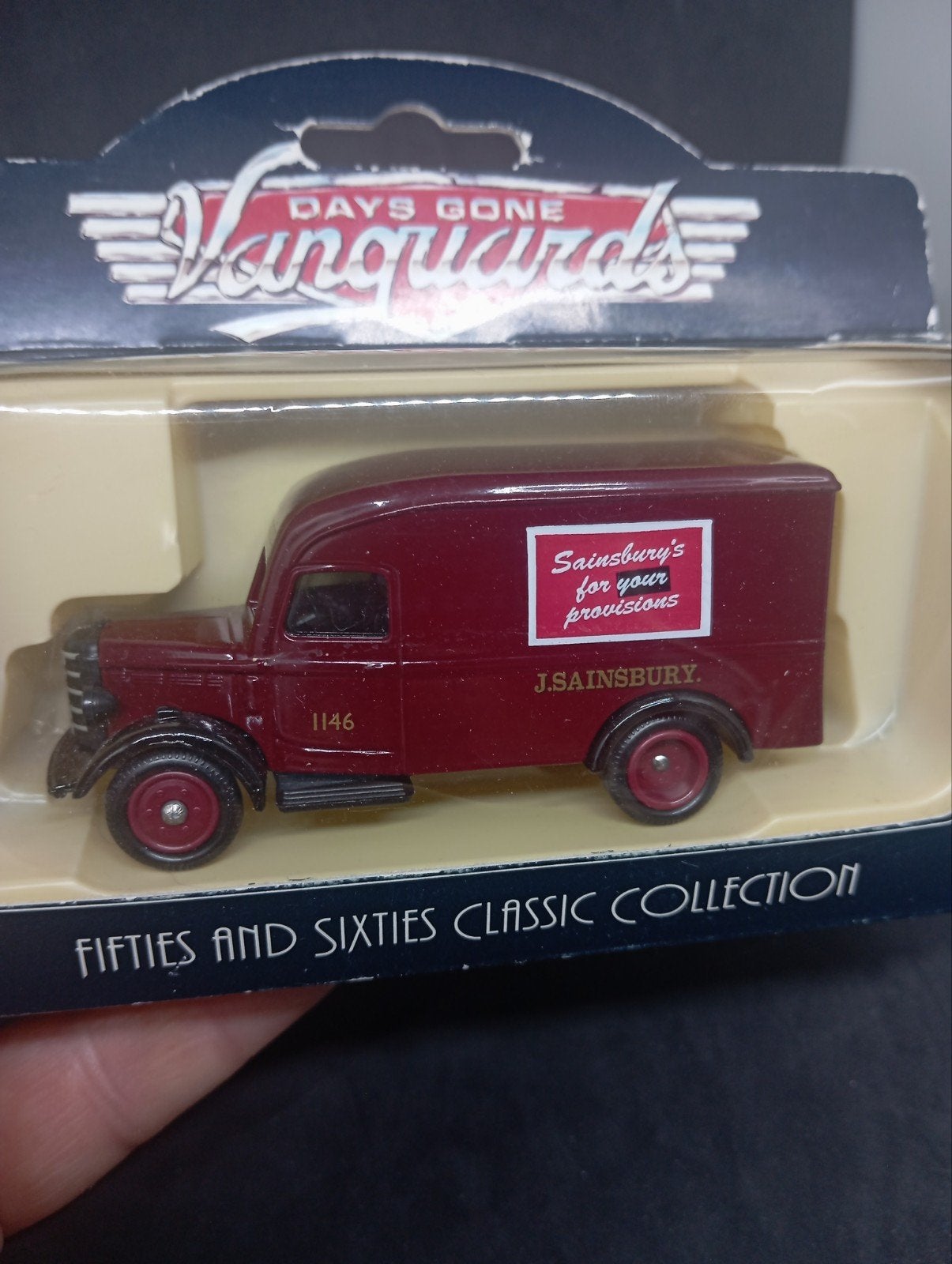 Days Gone Vanguards 1950 Bedford Sainsbury's Bestelwagen, Ophalen of Verzenden, Bus of Vrachtwagen