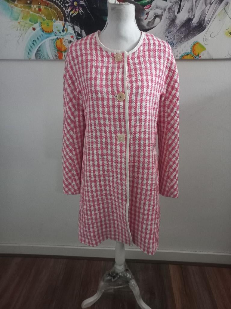 Prachtige lange jas van Kate Spade maat M, Maat 38/40 (M), Kate Spade, Ophalen of Verzenden, Zo goed als nieuw