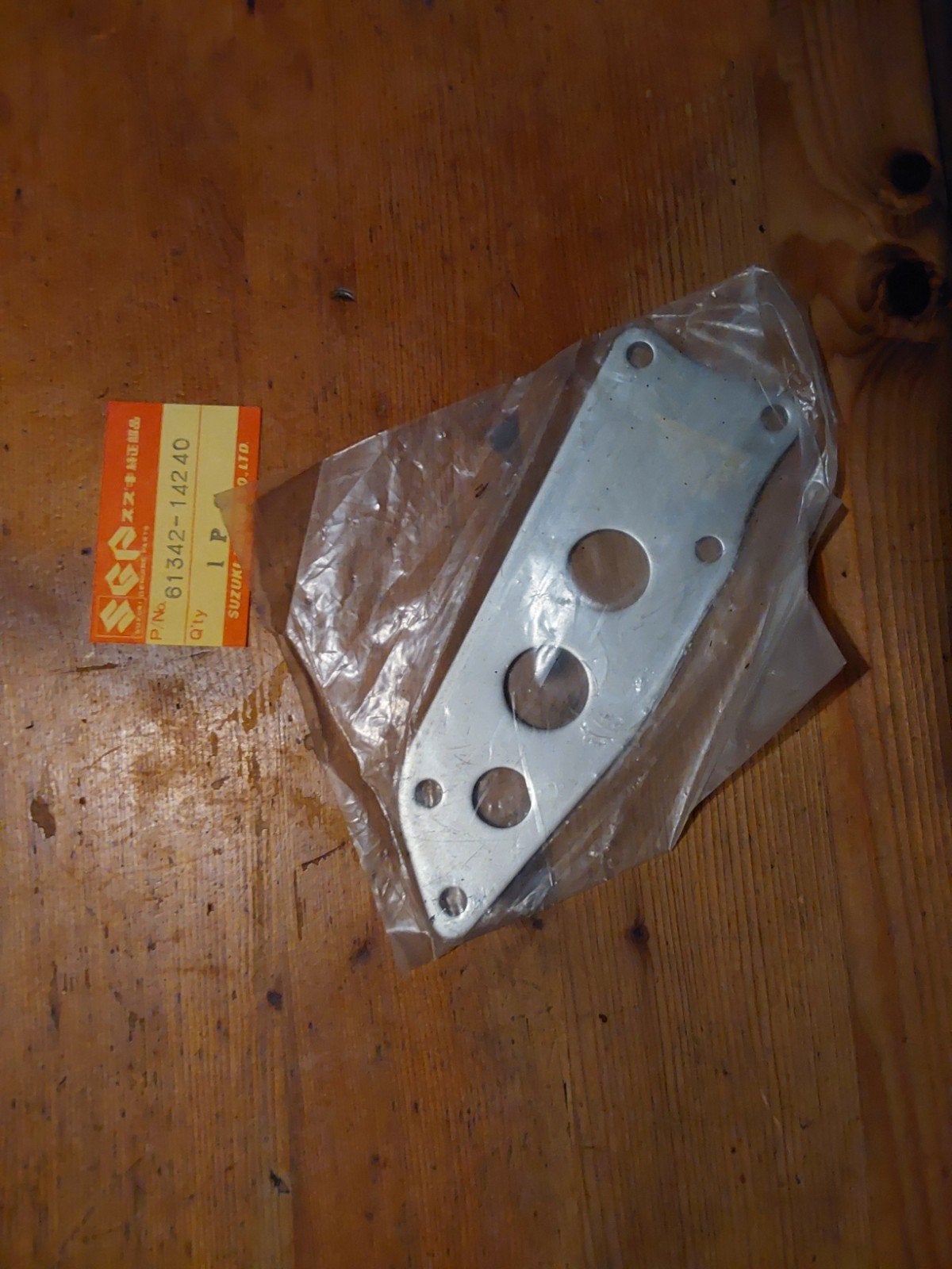 NOS Suzuki RM500 1984 85 kettinggeleider set chain guide set, Motoren, Ophalen of Verzenden, Nieuw