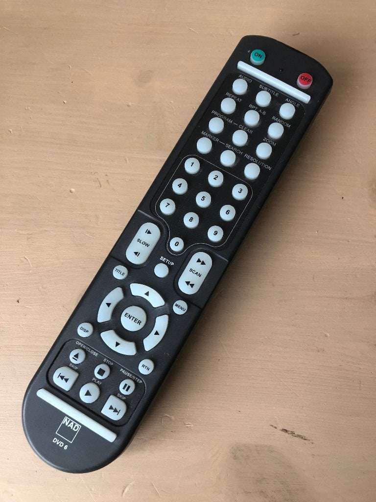 afstandsbediening NAD DVD 6, Audio, Tv en Foto, Afstandsbedieningen, Ophalen of Verzenden, Zo goed als nieuw, Origineel