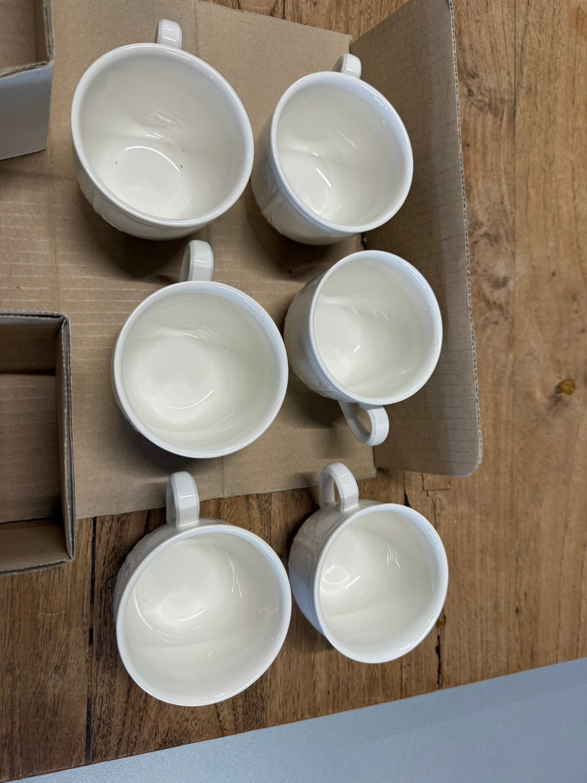 6x Villeroy & Boch Cortina vintage kopjes – Vitro Porcelaine, Ophalen of Verzenden