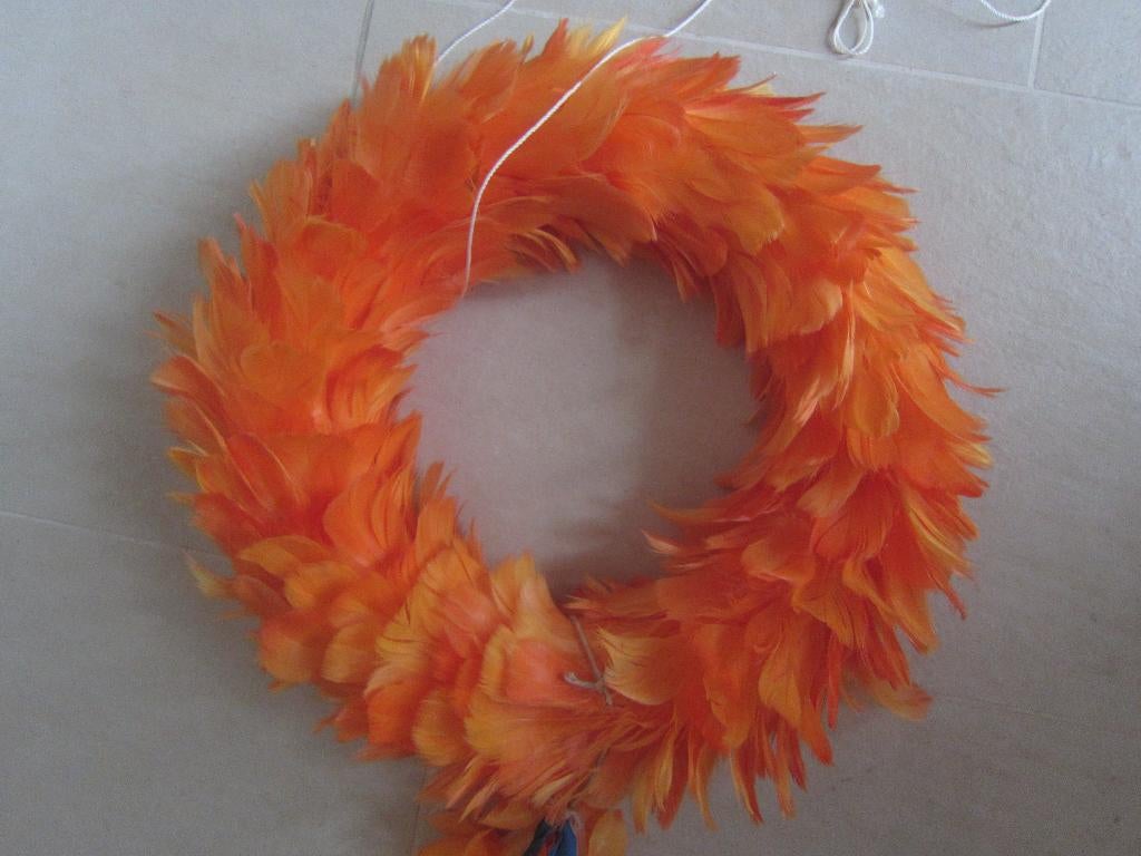 VOETBAL ORANJE feest DEUR KRANSEN  PAKKET, Ophalen of Verzenden, Nieuw, Oranje of Koningsdag