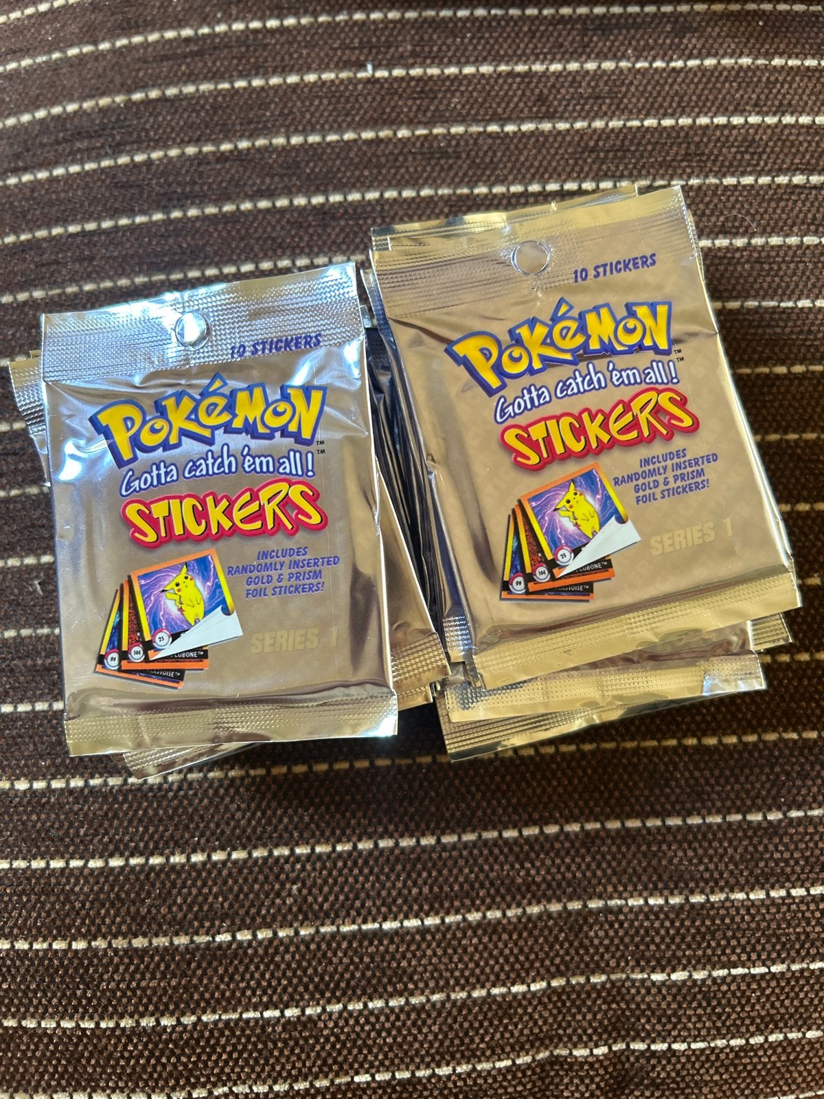 Pokémon Stickers Series 1 - Nieuw en Ongeopend, Verzenden, Nieuw, Meerdere stickers