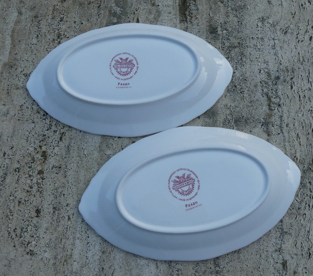 2 x Villeroy & Boch Fasan Serveer / Belegschaal, Huis en Inrichting, Ophalen of Verzenden, Nieuw, Porselein, Schaal of Schalen