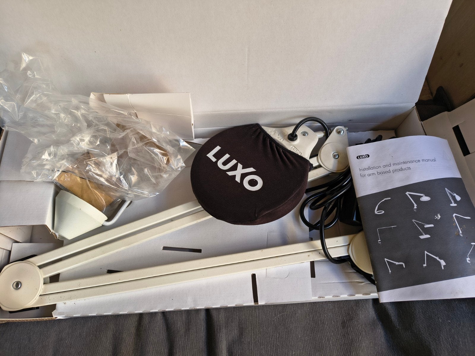 proffesionele loeplamp luxo lfm g2 led. loep loupe led lamp, Ophalen, Loeplamp