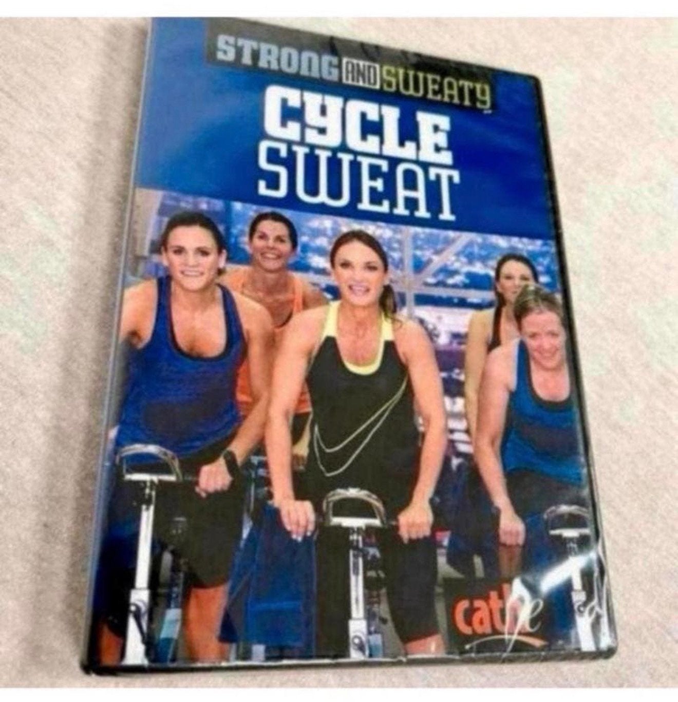 Cathe Friedrich Strong and Sweaty - Home Trainer fiets dvd, Ophalen of Verzenden, Nieuw in verpakking