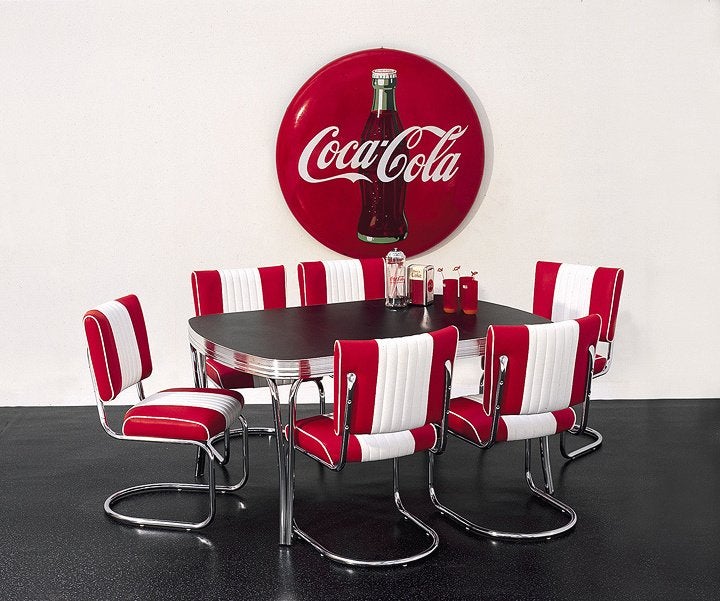NIEUWE GROTE RETRO EETTAFEL jaren 60 TAFEL met KORTING !!, Verzamelen, Ophalen, Huis en Inrichting