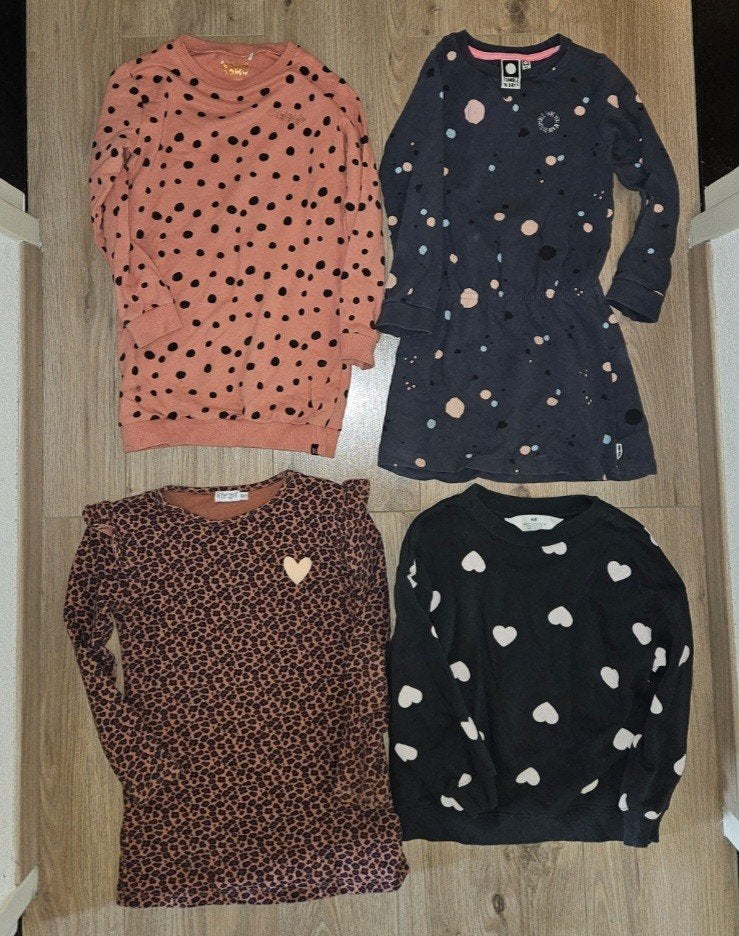 pakket meisje kleding maat 110/116 koko noko z8 dirkje 12stk, Ophalen of Verzenden, Maat 34 (XS) of kleiner