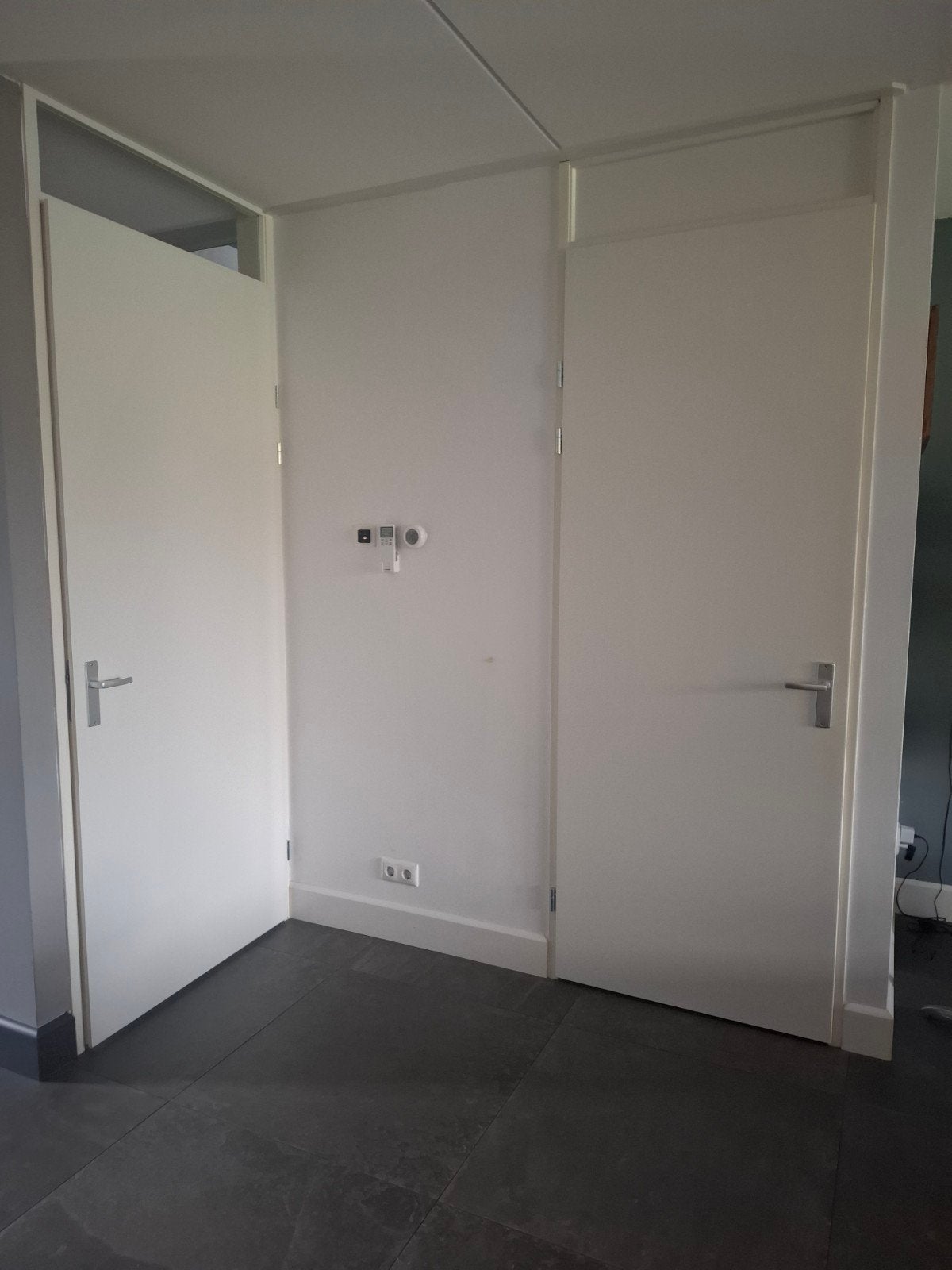 3 binnendeuren OPDEK, zonder beslag, zonder paumellen., Ophalen, Gebruikt, 80 tot 100 cm, 215 cm of meer