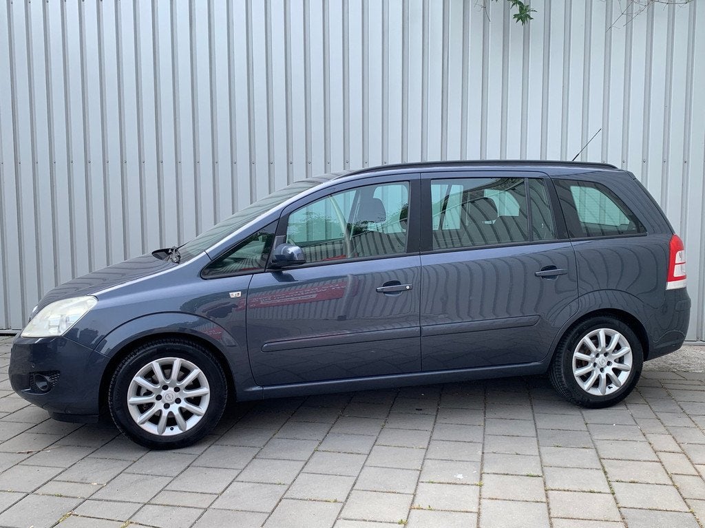 Opel Zafira 1.8 Temptation|7 Persoons|Navigatie|Climate Cont, Auto's, Voorwielaandrijving, Stof, Gebruikt, Zwart