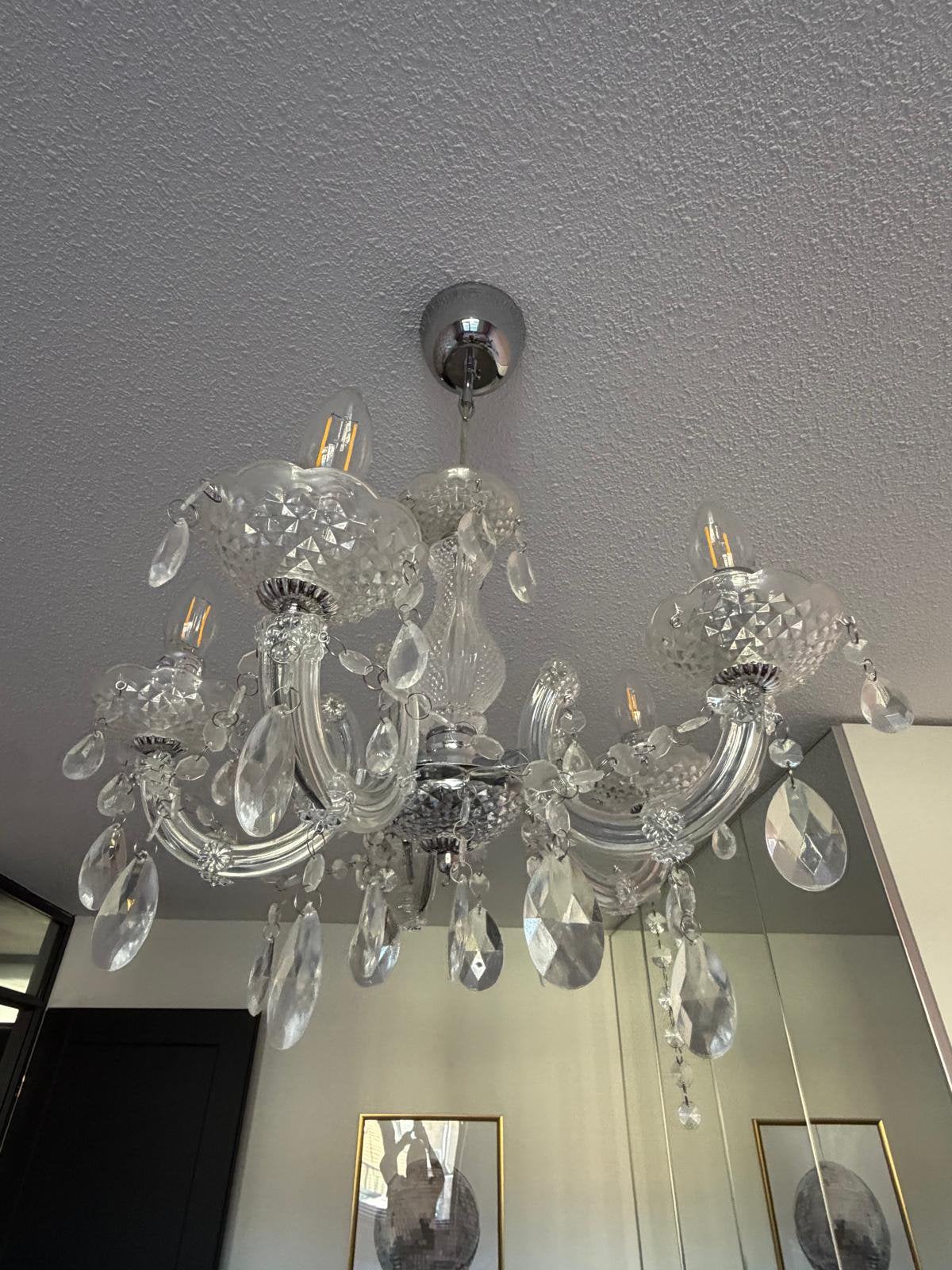 Kroonluchter, Huis en Inrichting, Lampen | Kroonluchters, Ophalen, Gebruikt