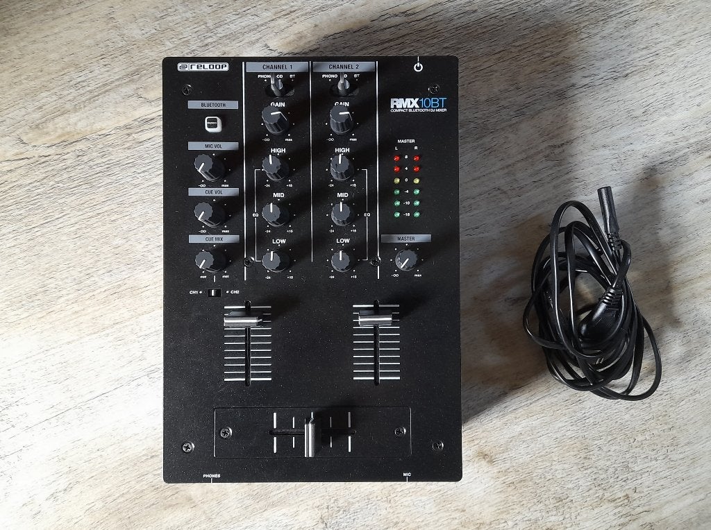 Reloop RMX BT10 DJ mixer, Ophalen of Verzenden, Zo goed als nieuw, Dj-set, Reloop